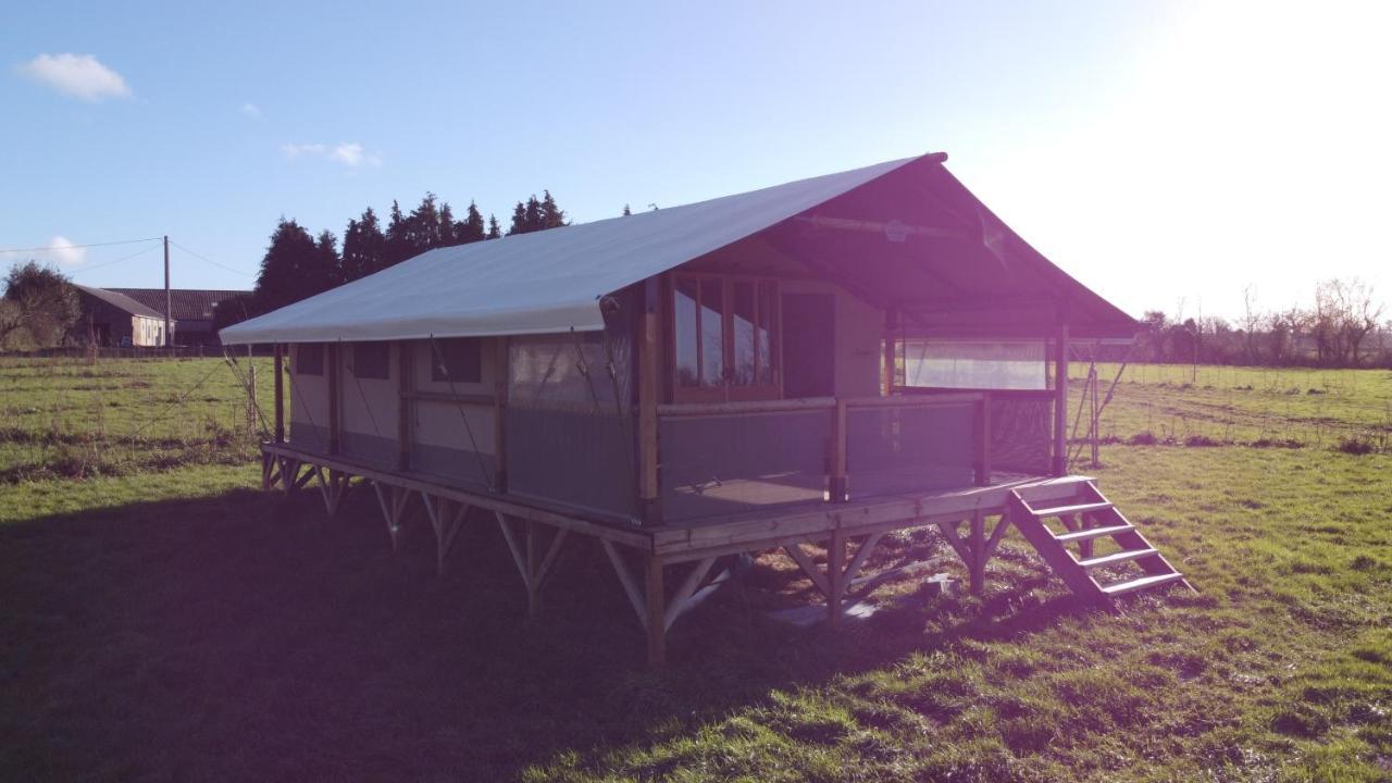 Camping A La Ferme - Hebergements Insolites Cerisy-la-Foret Zewnętrze zdjęcie
