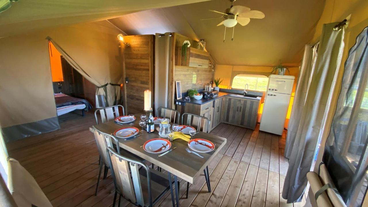 Camping A La Ferme - Hebergements Insolites Cerisy-la-Foret Zewnętrze zdjęcie