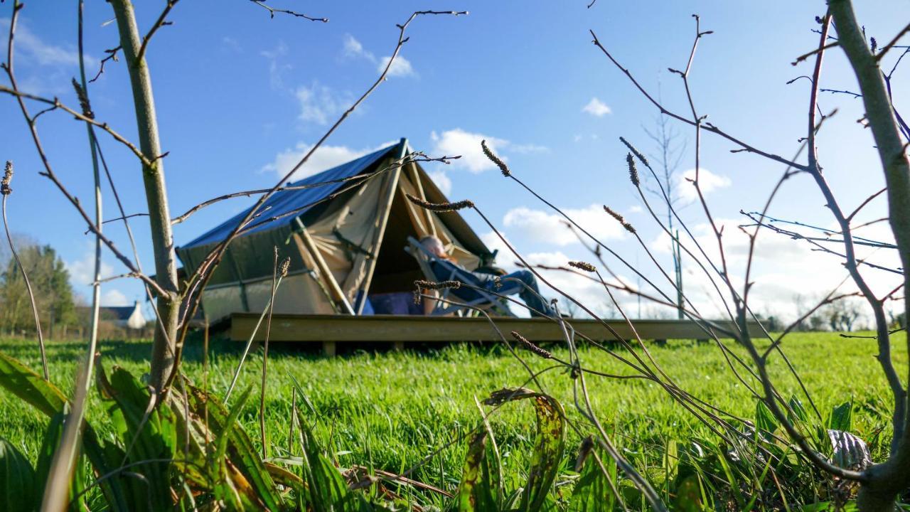 Camping A La Ferme - Hebergements Insolites Cerisy-la-Foret Zewnętrze zdjęcie